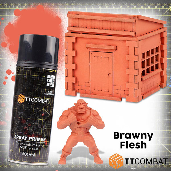 TTCombat Colour Spray Primer - Brawny Flesh