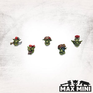 Goblin Pirates Heads (10)