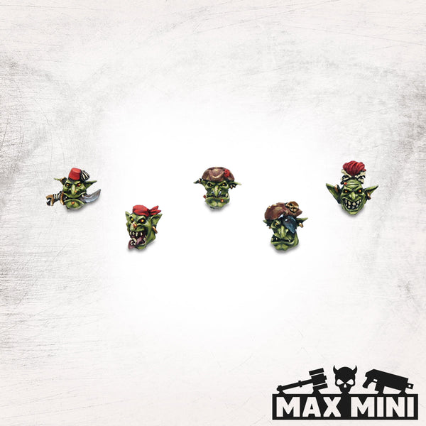 Goblin Pirates Heads (10)