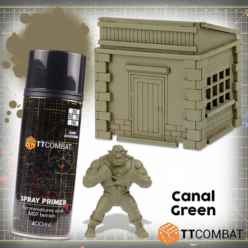 TTCombat Colour Spray Primer - Canal Green