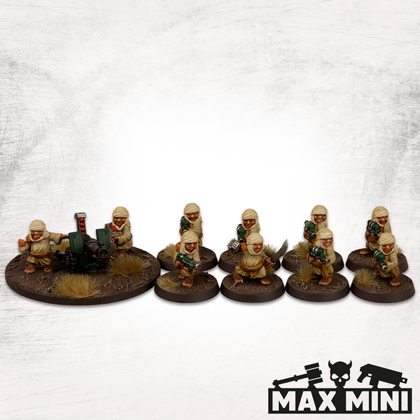 Desert Warriors Heavy Squad