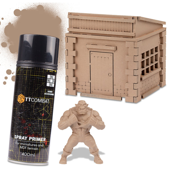 TTCombat Colour Spray Primer - Mummified Khaki