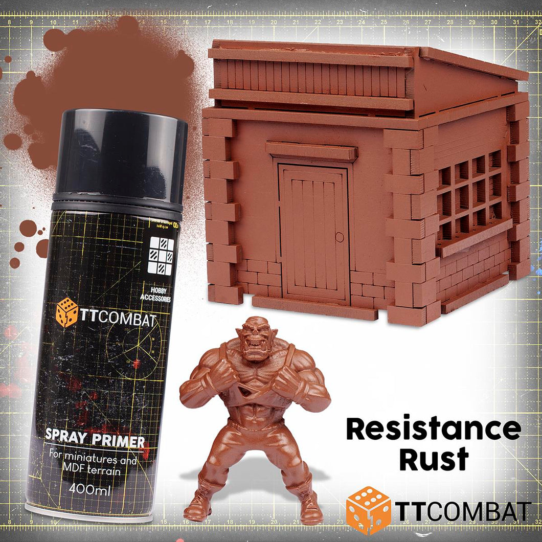 TTCombat Colour Spray Primer - Resistance Rust