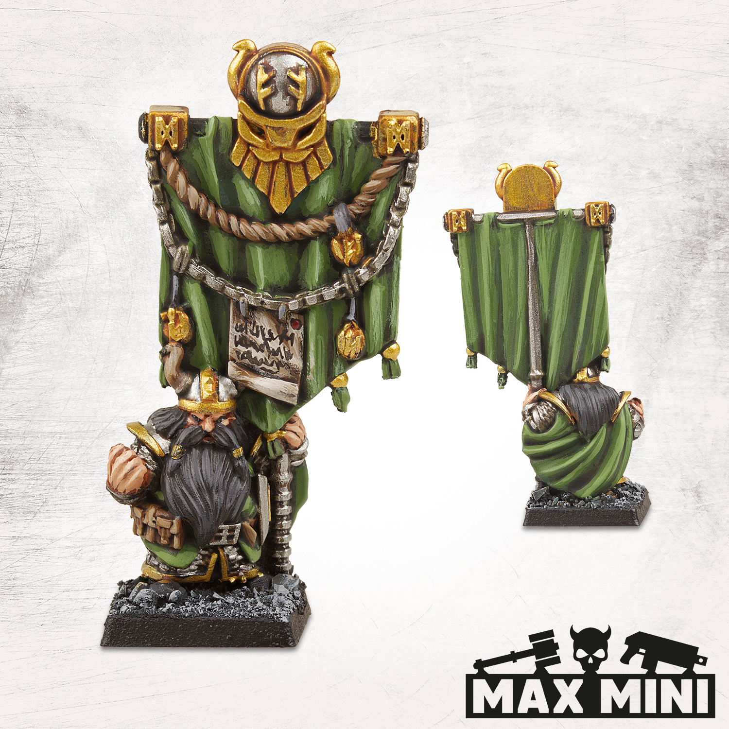Dwarf Max Dwarf Battle Standard – Max Mini