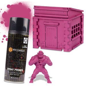 TTCombat Colour Spray Primer - Horrific Pink