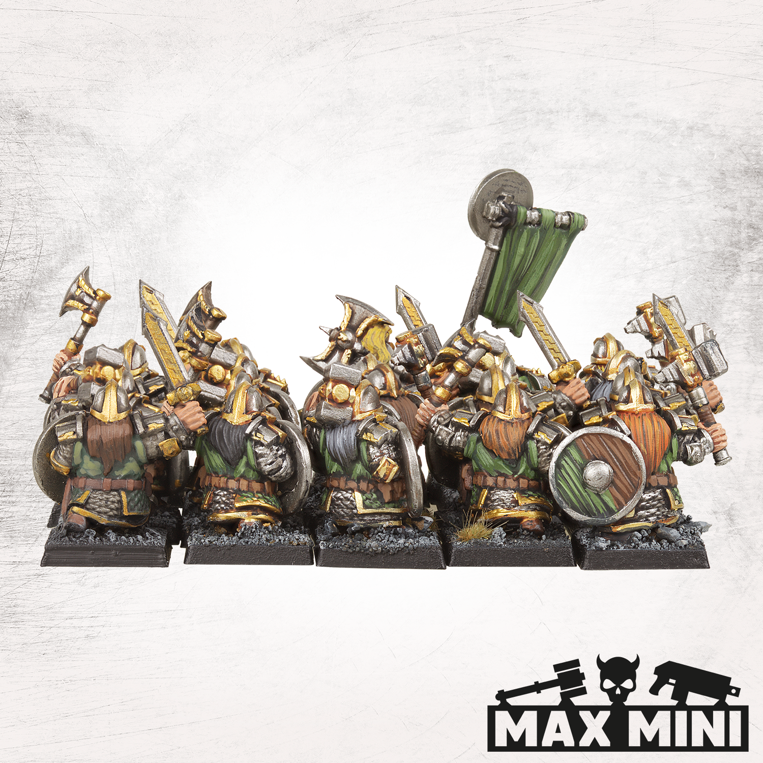Dwarf Max Dwarf Warriors – Max Mini