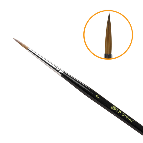 Kolinsky Sable Brush 3 *PRE-ORDER 18-09-26*
