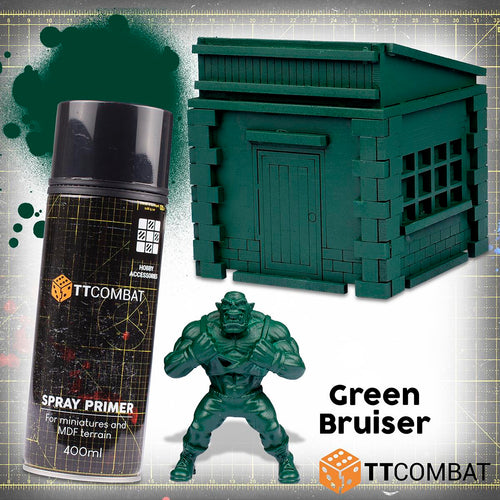TTCombat Colour Spray Primer - Green Bruiser