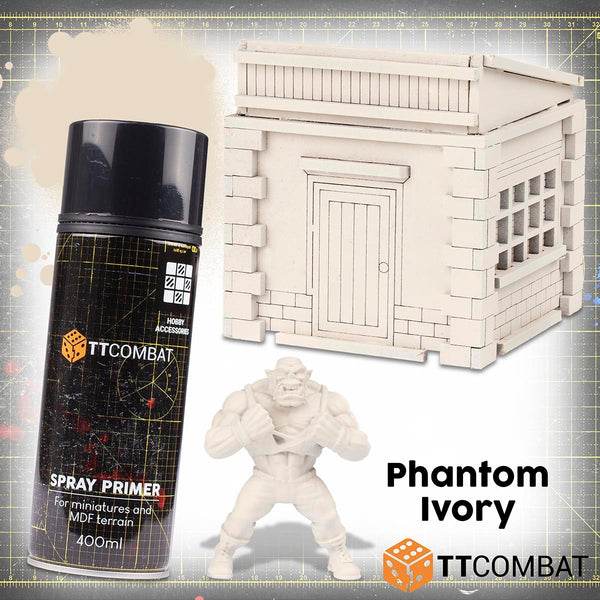 TTCombat Colour Spray Primer - Phantom Ivory