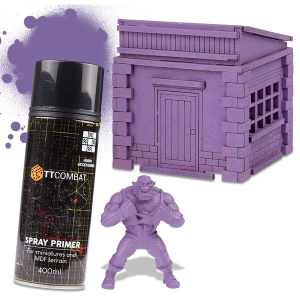 TTCombat Colour Spray Primer - Gomorrah Lilac