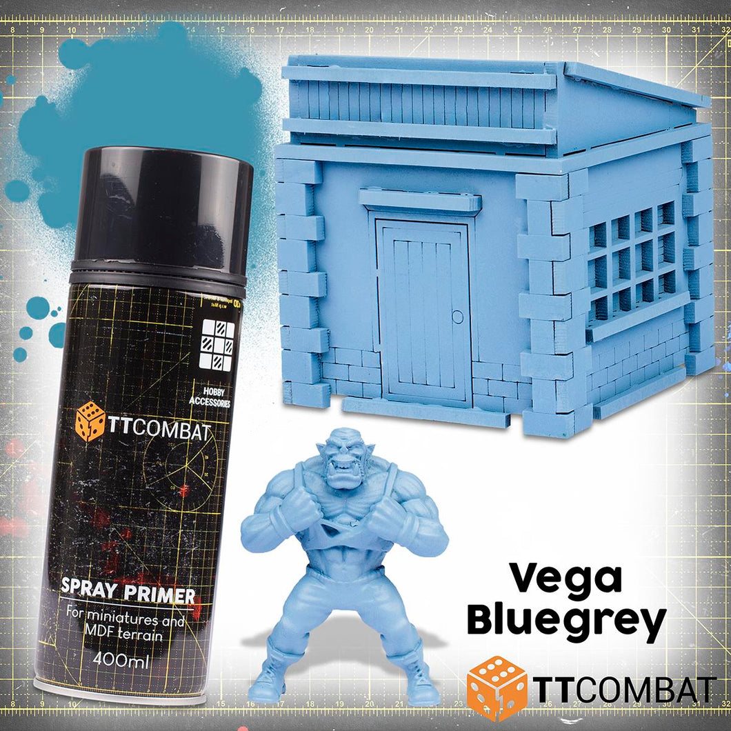 TTCombat Colour Spray Primer - Vega Bluegrey