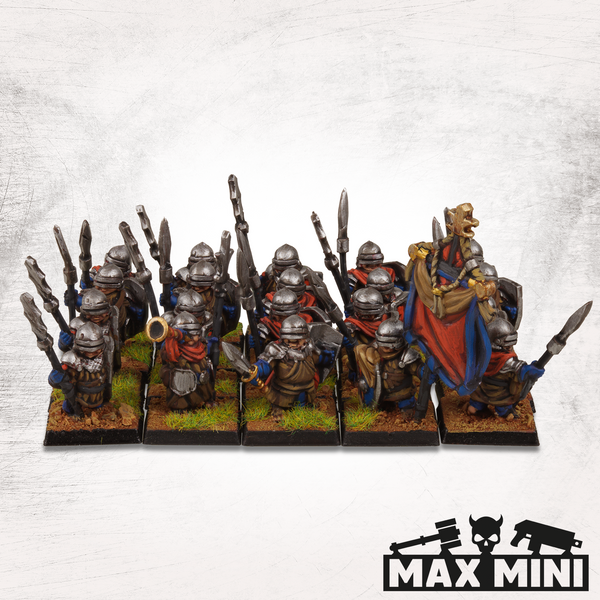 Halfling Footmen with Spears