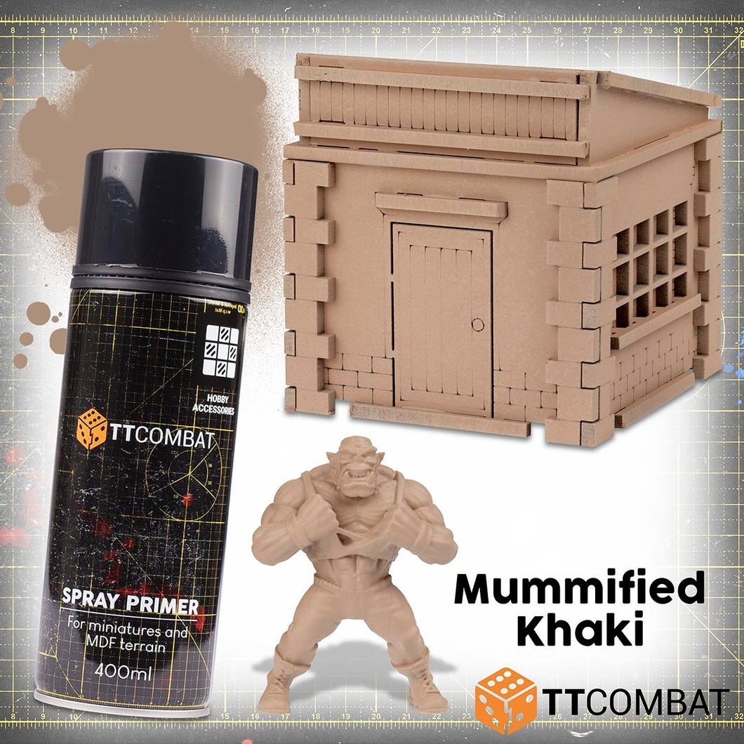 TTCombat Colour Spray Primer - Mummified Khaki