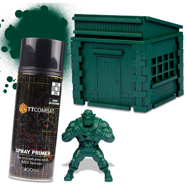 TTCombat Colour Spray Primer - Green Bruiser