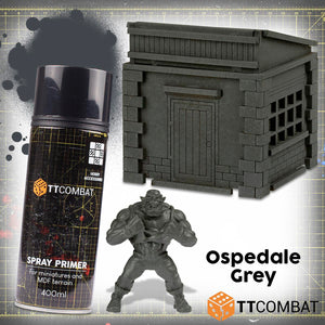 TTCombat Colour Spray Primer - Ospedale Grey