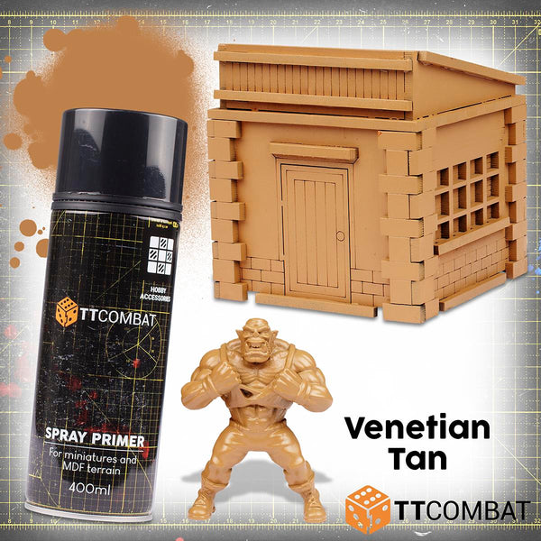 TTCombat Colour Spray Primer - Venetian Tan